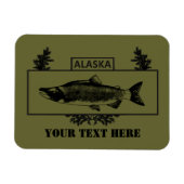 Alaska Combat Fisherman Badge Magneet (Horizontaal)