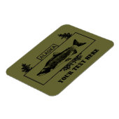 Alaska Combat Fisherman Badge Magneet (Linkerzijde)