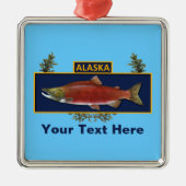 Alaska Combat Fisherman Badge Metalen Ornament (Voorkant)