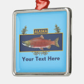 Alaska Combat Fisherman Badge Metalen Ornament (Links)