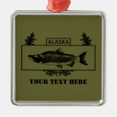 Alaska Combat Fisherman Badge Metalen Ornament (Voorkant)