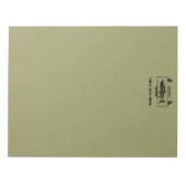 Alaska Combat Fisherman Badge Notitieblok (Voorkant)