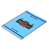 Alaska Combat Fisherman Badge Notitieboek (Linkerzijde)