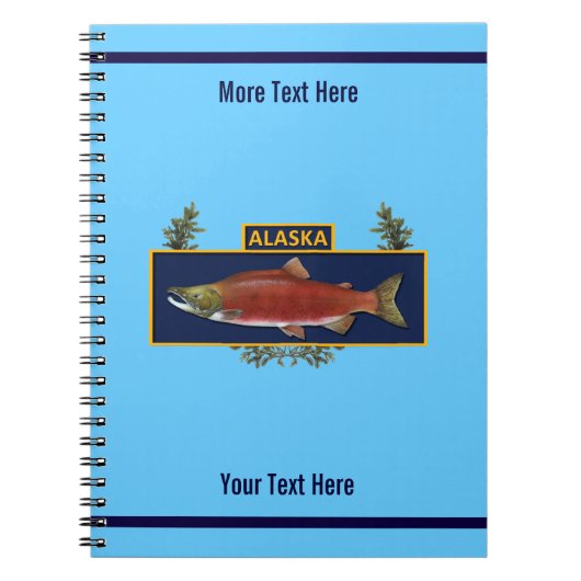 Alaska Combat Fisherman Badge Notitieboek (Voorkant)