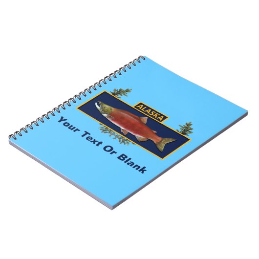 Alaska Combat Fisherman Badge Notitieboek (Linkerzijde)