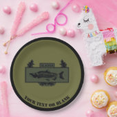 Alaska Combat Fisherman Badge Papieren Bordje (Feest)