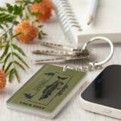 Alaska Combat Fisherman Badge Sleutelhanger (Voorkant Rechts)