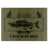 Alaska Combat Fisherman Badge Snijplank (Voorkant)