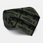 Alaska Combat Fisherman Badge Stropdas (Opgerold)