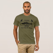Alaska Combat Fisherman Badge T-shirt (Voorkant volledig)