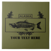 Alaska Combat Fisherman Badge Tegeltje (Voorkant)