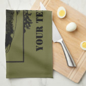 Alaska Combat Fisherman Badge Theedoek (Quarter Fold)