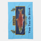 Alaska Combat Fisherman Badge Theedoek (Verticaal)