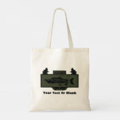Alaska Combat Fisherman Badge Tote Bag (Achterkant)