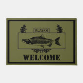 Alaska Combat Fisherman Badge - Welkom Deurmat (Voorkant)