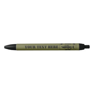 Alaska Combat Fisherman Badge Zwarte Inkt Pen