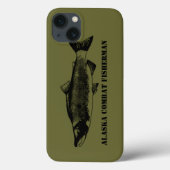 Alaska Combat Fisherman Case-Mate iPhone Case (Achterkant)