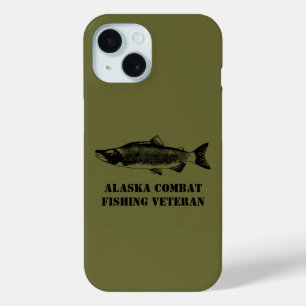 Alaska Combat Vissen Veteran iPhone 15 Case