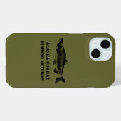 Alaska Combat Vissen Veteran Case-Mate iPhone Case (Achterkant (horizontaal))