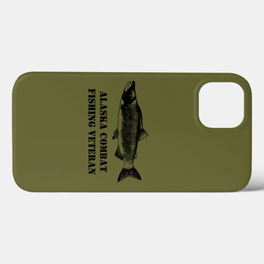 Alaska Combat Vissen Veteran Case-Mate iPhone Case (Achterkant (horizontaal))