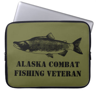 Alaska Combat Vissen Veteran Laptop Sleeve