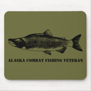 Alaska Combat Vissen Veteran Muismat