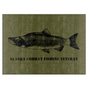Alaska Combat Vissen Veteran Snijplank