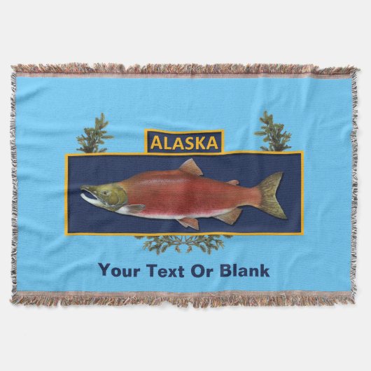 Alaska Combat Visser Badge Deken (Voorkant)