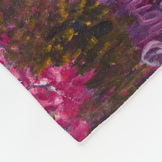 Alaska Cotton Snoep Mountain Fleece Deken (Hoek)