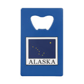 Alaska Creditkaart Flessenopener (Voorkant)