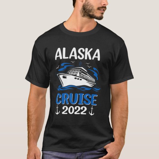 Alaska Cruise 2022 Vacation Matching Family Group T-shirt (Voorkant)