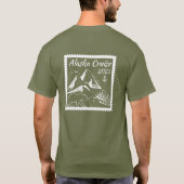 Alaska Cruise 2023 Family Cruise 2 Sided T-shirt (Achterkant)