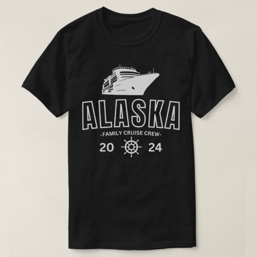 Alaska Cruise 2024 TShirt 3 (Design voorkant)