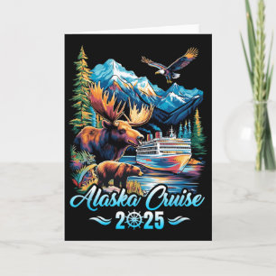 Alaska-cruise 2025 bijpassende familie vrienden gr kaart