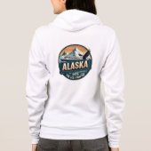 Alaska Cruise 2025 De laatste grens Hoodie (Achterkant)