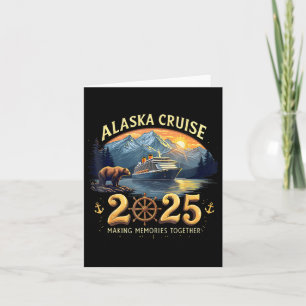 Alaska Cruise 2025 matching familie en groep Adven Kaart