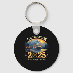 Alaska Cruise 2025 matching familie en groep Adven Sleutelhanger