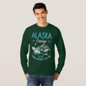 Alaska Cruise 2025 Matching Family T-shirt (Voorkant volledig)