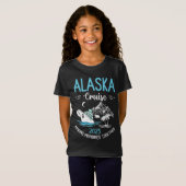 Alaska Cruise 2025 Matching Family T-shirt (Voorkant volledig)