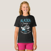 Alaska Cruise 2025 Matching Family T-shirt (Voorkant volledig)