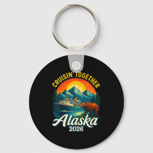 Alaska cruise 2026 cruisin samen bijpassende famil sleutelhanger