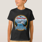 Alaska Cruise 2026 Matching Friends And Family Gro T-shirt (Voorkant)