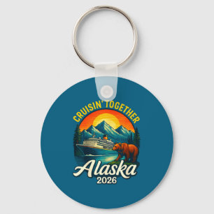 Alaska Cruise 2026 Samen Cruisen Overeenkomstige F Sleutelhanger