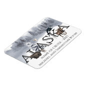 Alaska Cruise Douane Beer Loopdeur Magneet (Linkerzijde)