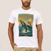  Alaska Cruise familie T-shirt (Voorkant)