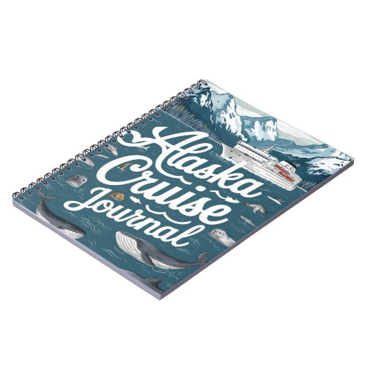 Alaska Cruise Journal Notitieboek (Linkerzijde)