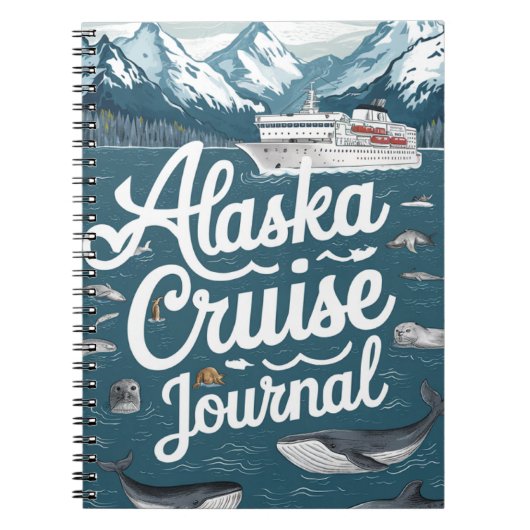 Alaska Cruise Journal Notitieboek (Voorkant)