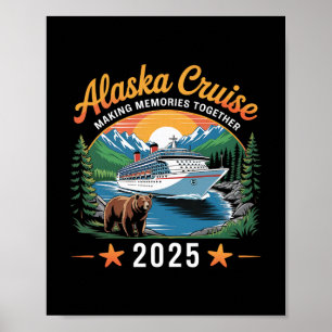 Alaska-cruise Maakt Herinneringen 2025 Gezinsvakan Poster