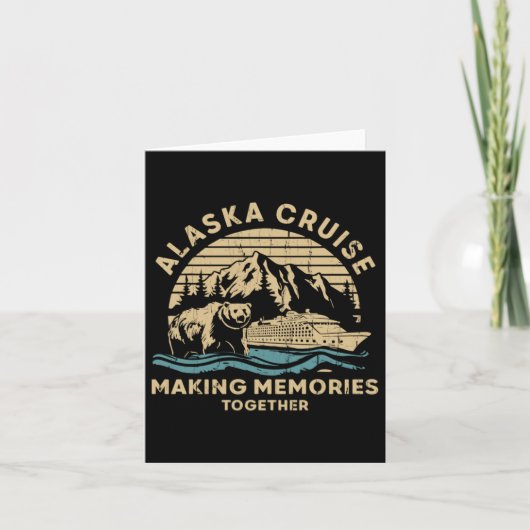 Alaska-cruise maakt herinneringen samen kaart (Voorkant)