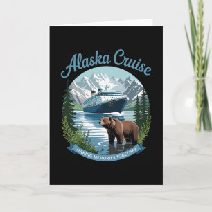 Alaska-cruise maakt herinneringen samen vakantie z kaart